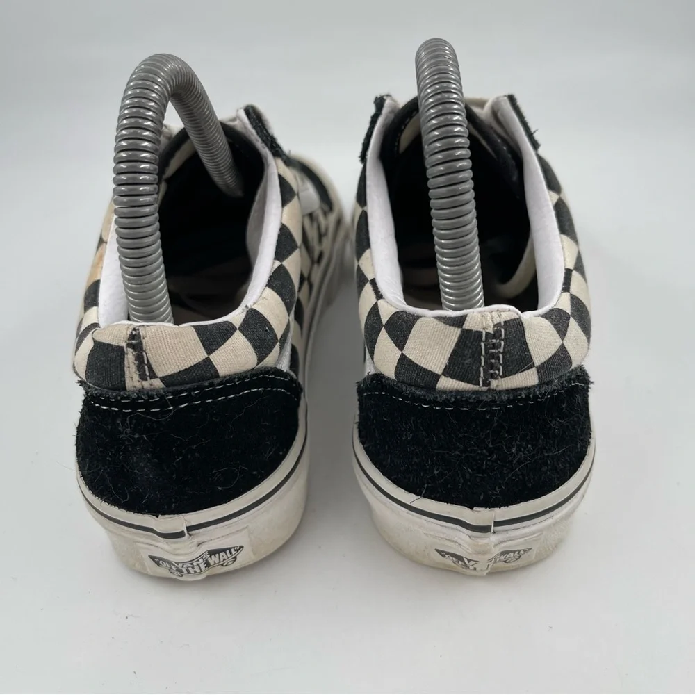 👞Vans Unisex Adults Era Black White Checkerboard Skateboarding Shoe-M/4.5 | W/6